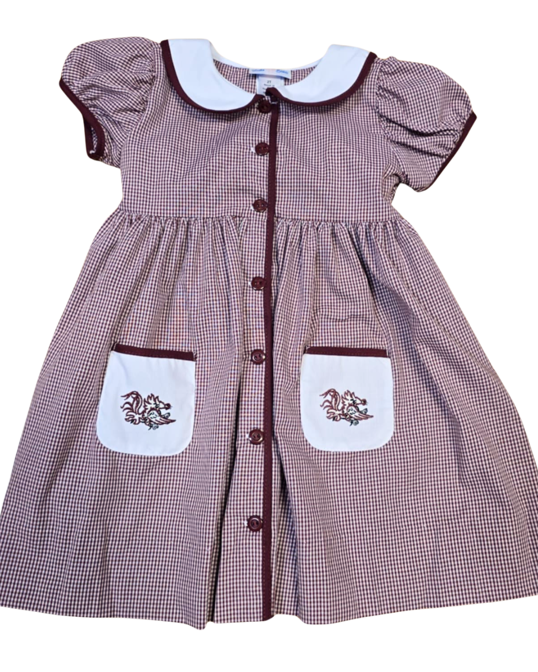 Gamecock Embroidered Ashely Dress