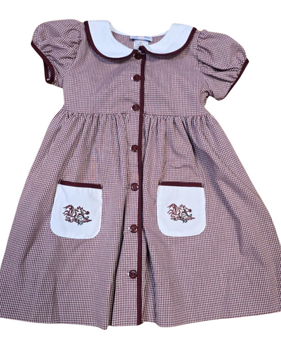 Gamecock Embroidered Ashely Dress