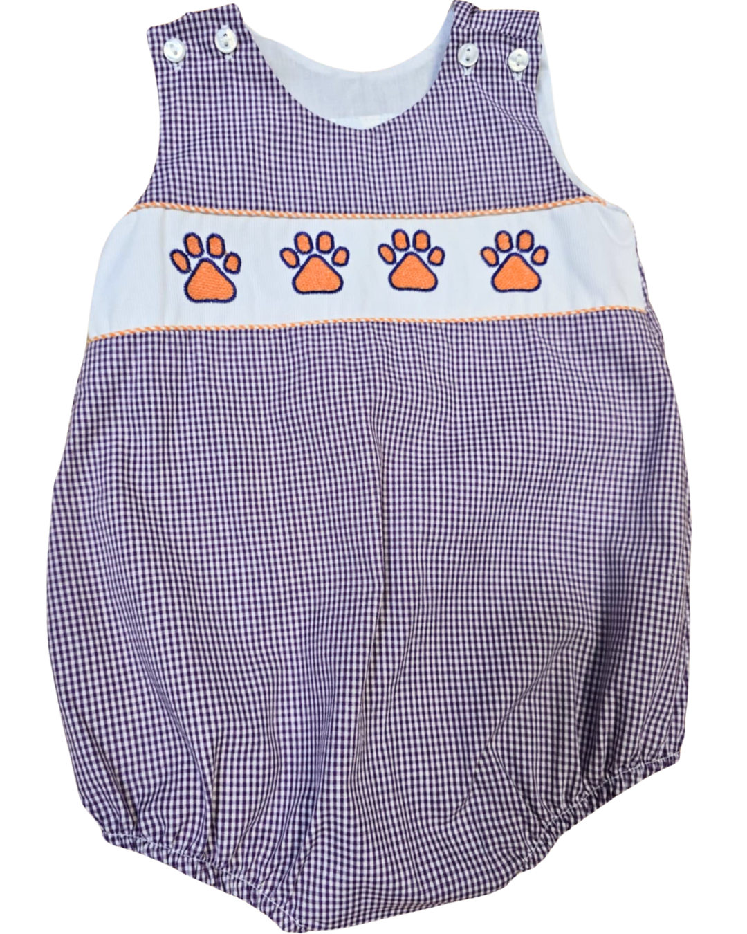 Clemson Paw Embroidered Cam Bubble