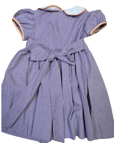 Clemson Paw Embroidered Ashely Dress