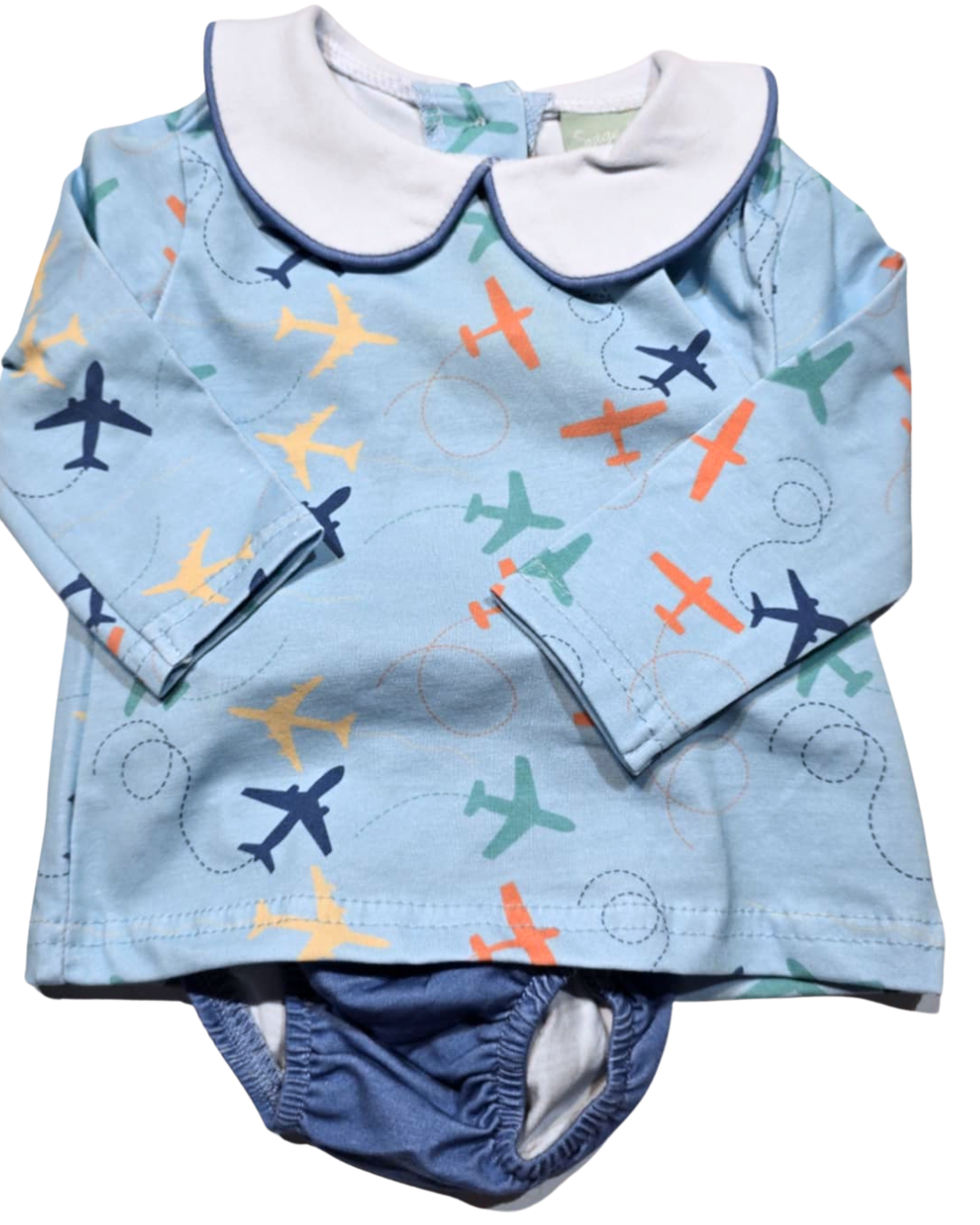 Airplane Diaper Cover Set