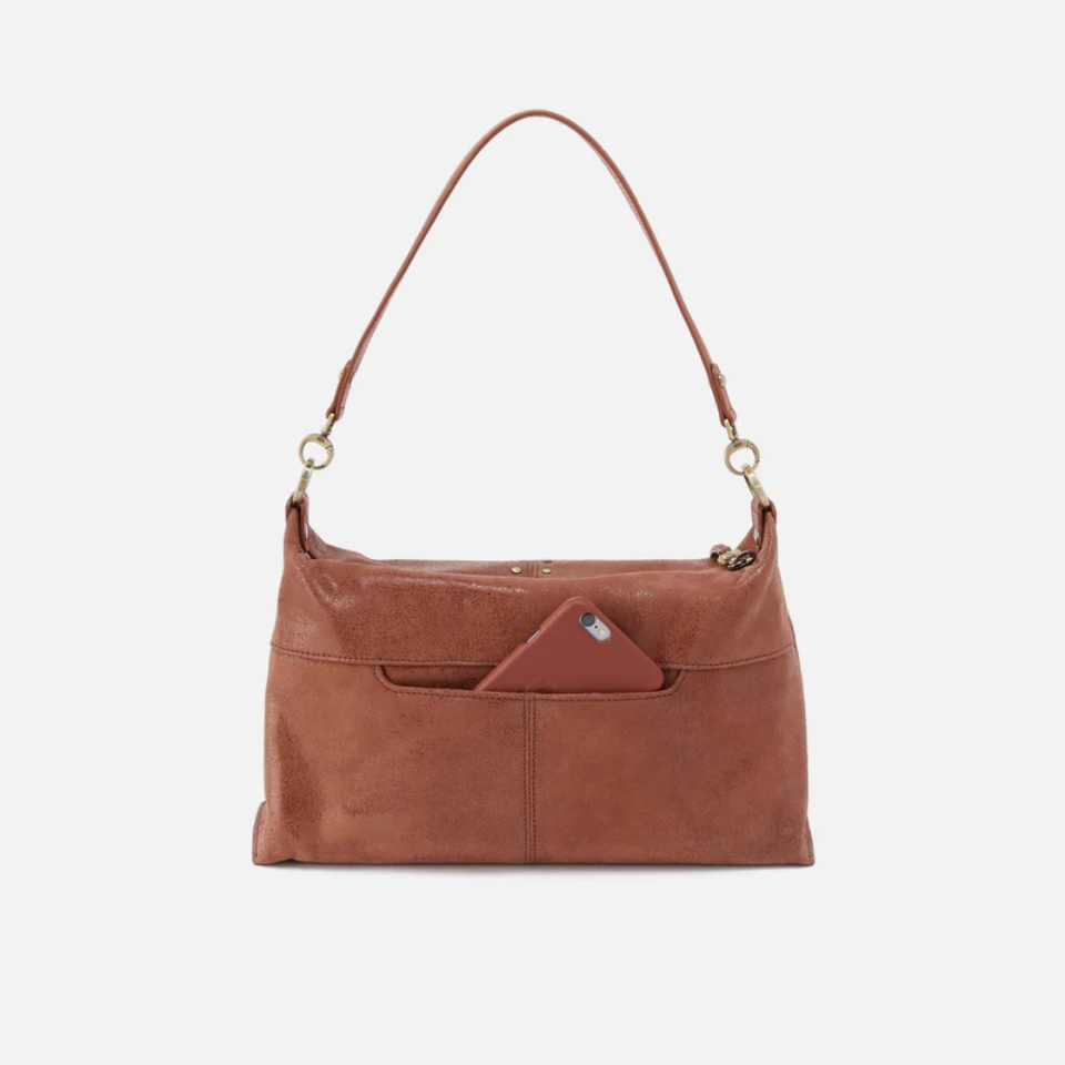 Avon Shoulder Bag -Burnished Saddle