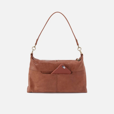 Avon Shoulder Bag -Burnished Saddle