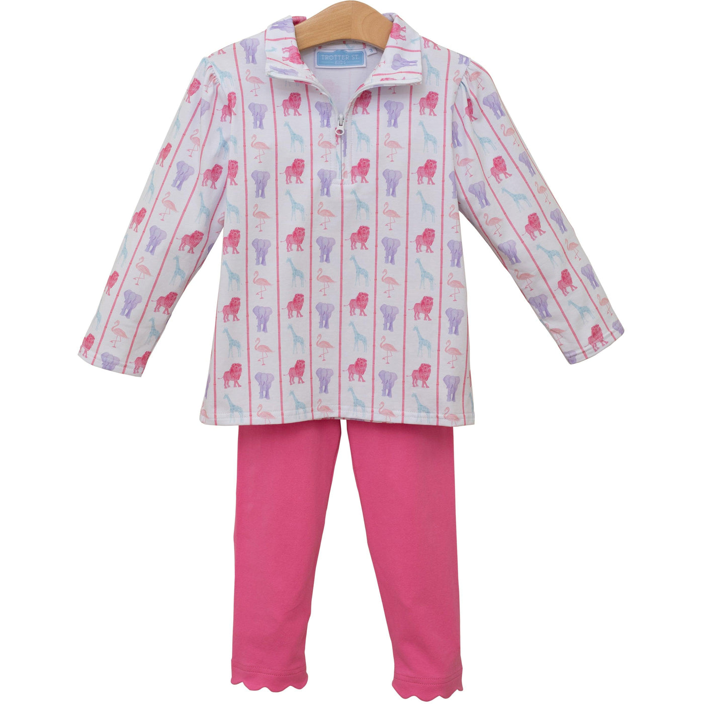 Welcome to the Jungle Ruffle Pants Set