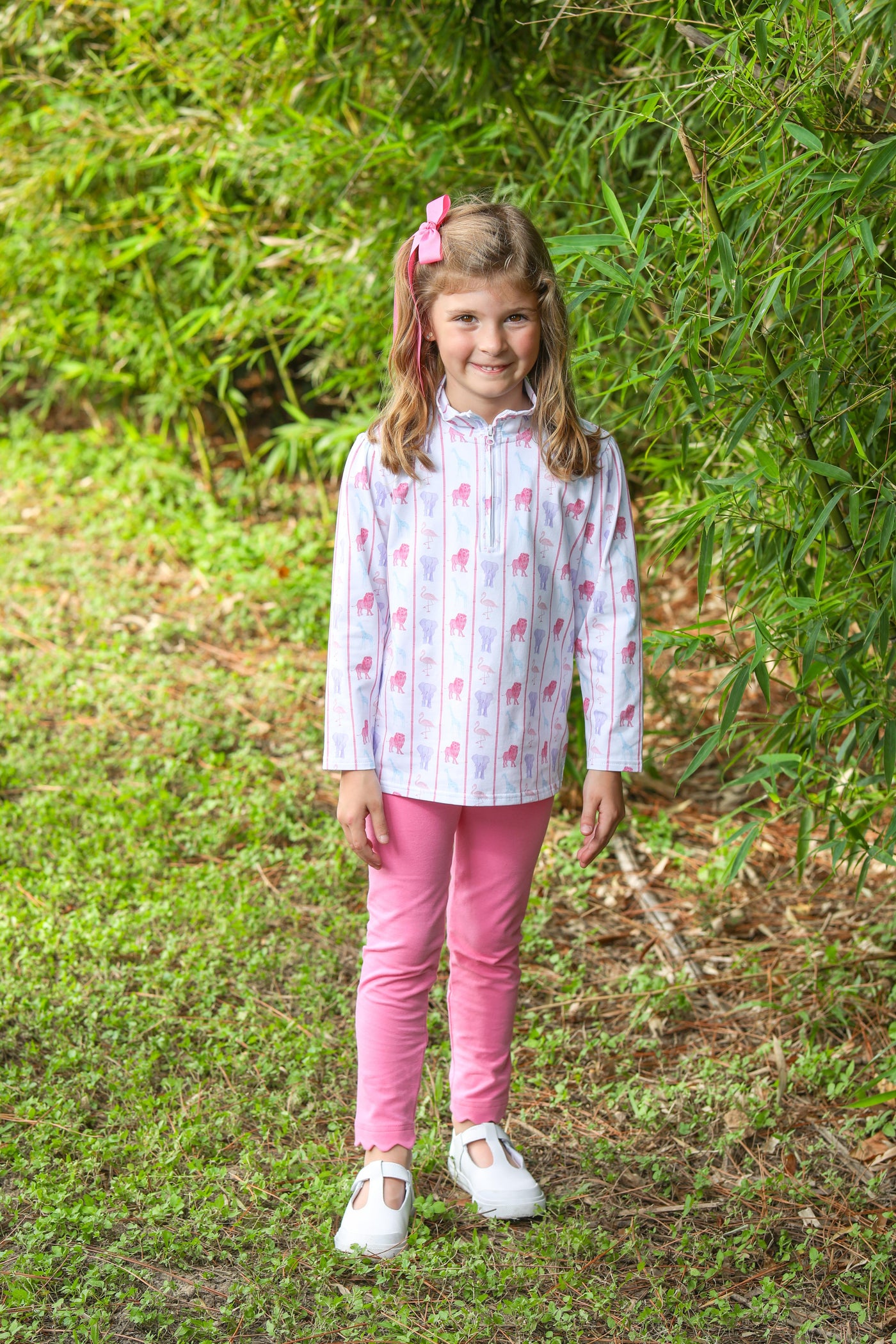 Welcome to the Jungle Ruffle Pants Set