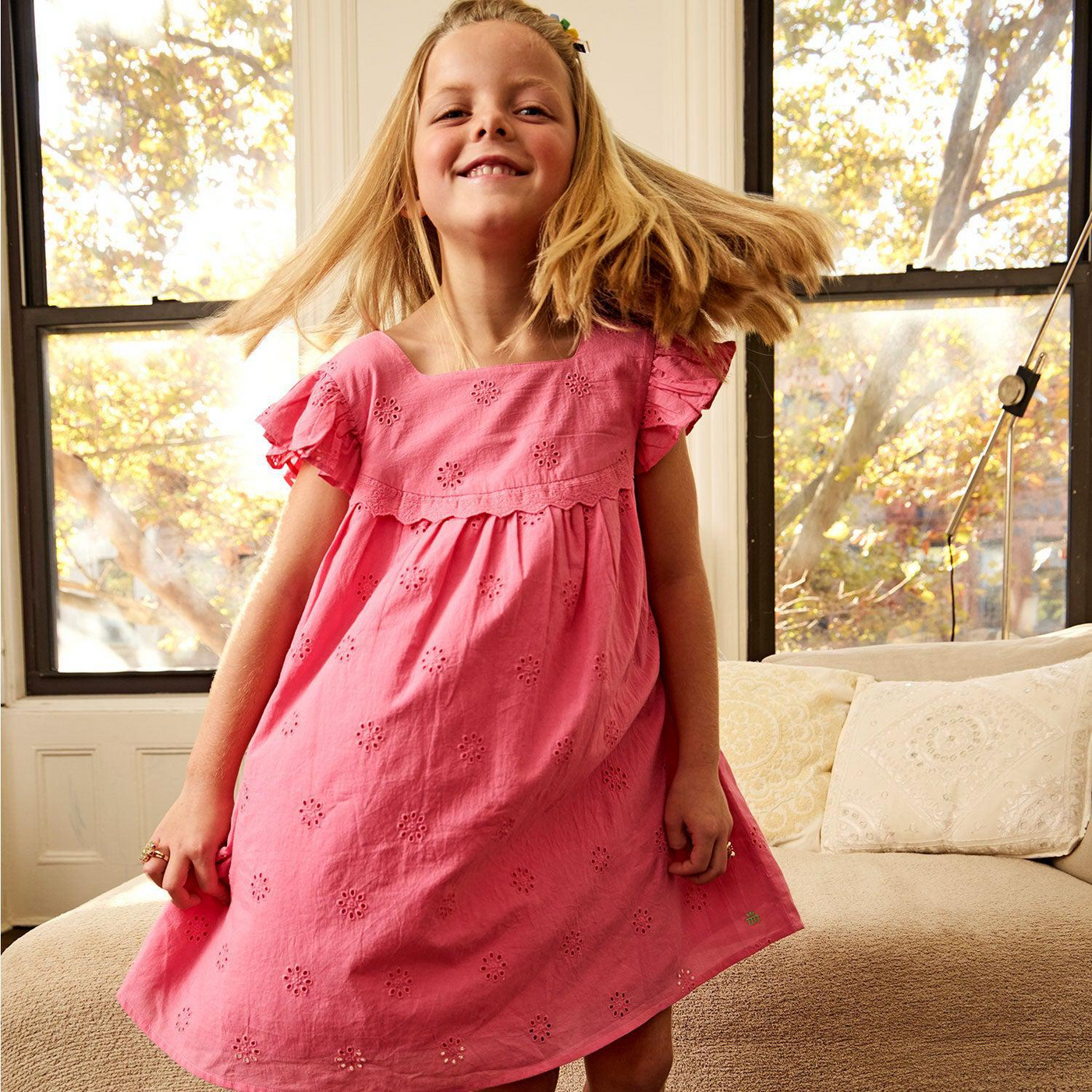 all a-flutter cotton poplin magnetic easy peasy sleeveless dress