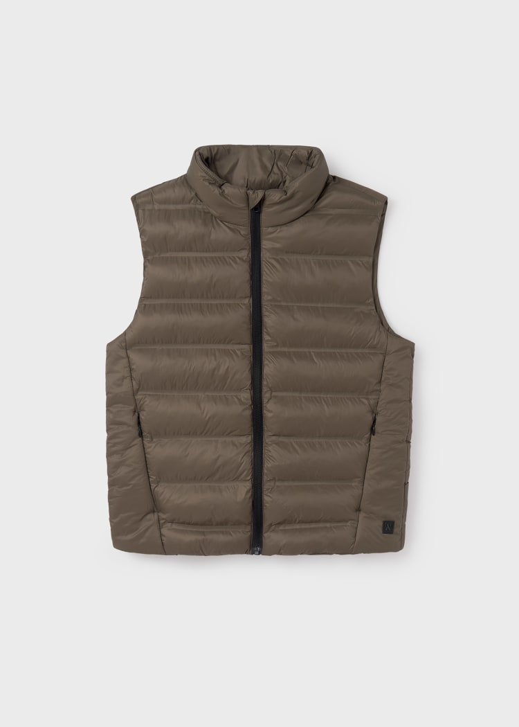 Lightweight Padded Vest - Bark