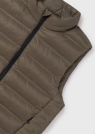 Lightweight Padded Vest - Bark