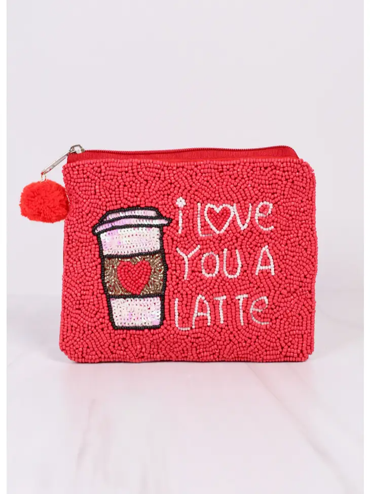I Love You a Latte Pouch