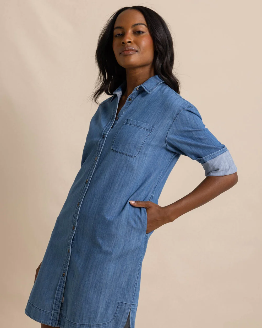 Cam Denim Dress Pitterpattercarolinesaiken Cam Denim Dress Pitterpattercarolinesaiken