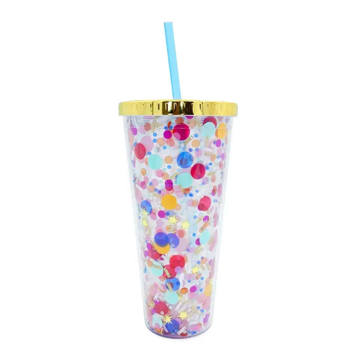 Celebrate Every Day Confetti Tumbler