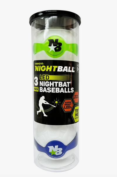 NightBall® LED Baseballs (3-Pack)