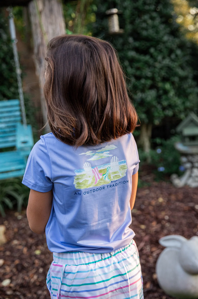 Pro Performance Fishing Tee - Coastline Blue