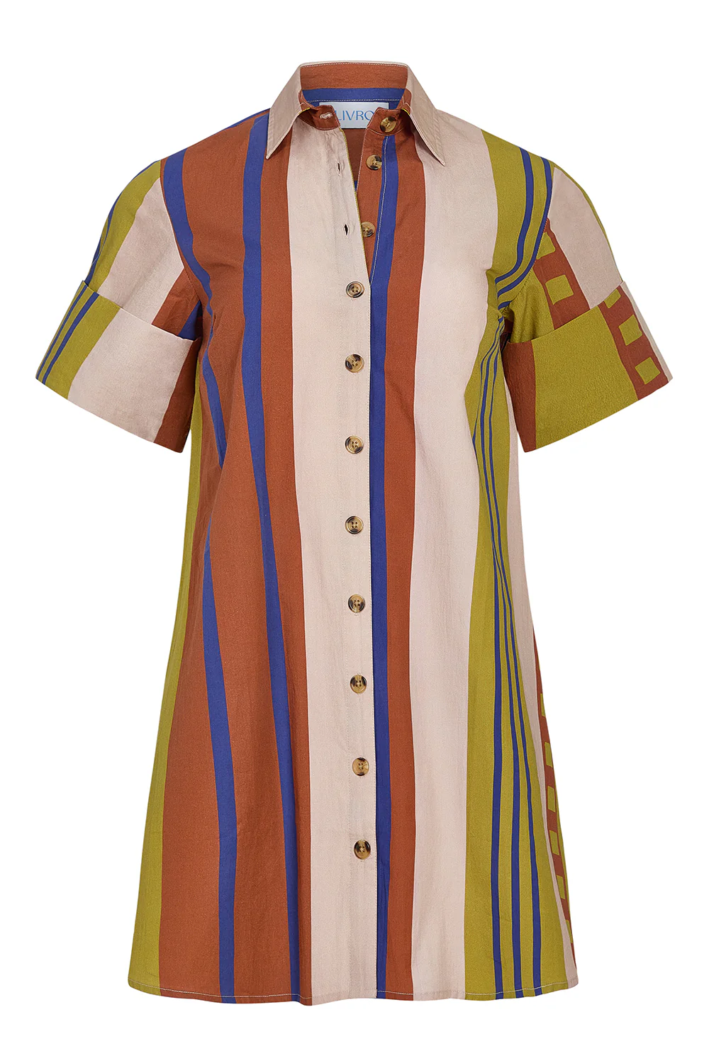 Dock Dress, Maple Stripes