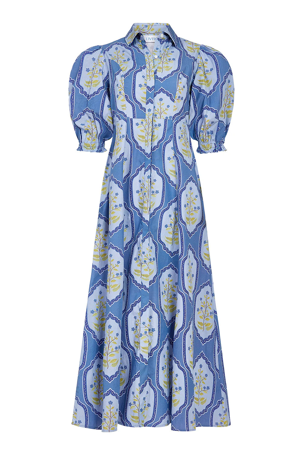 Rosie Shirtdress, Dusty Trellis