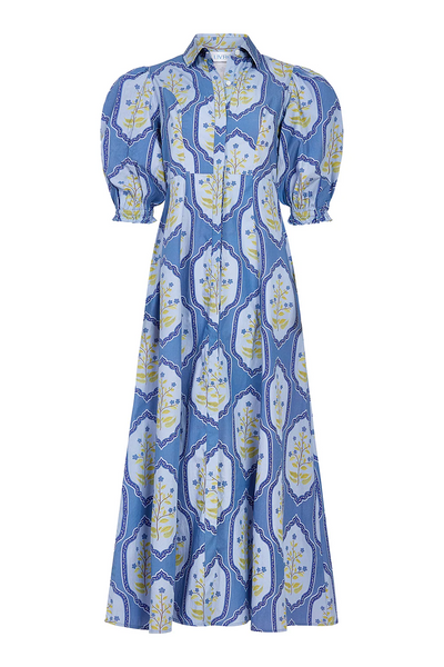 Rosie Shirtdress, Dusty Trellis
