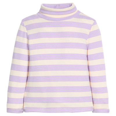 Turtleneck - Lavender Multi Stripe