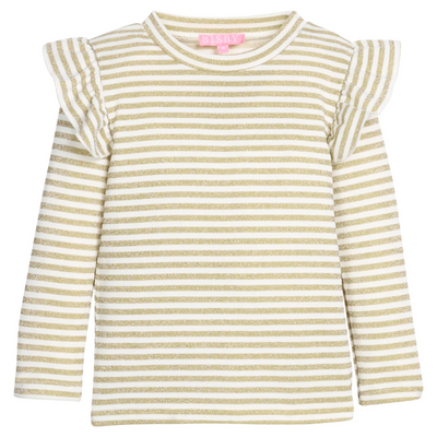 Sadie Top - Gold Stripe
