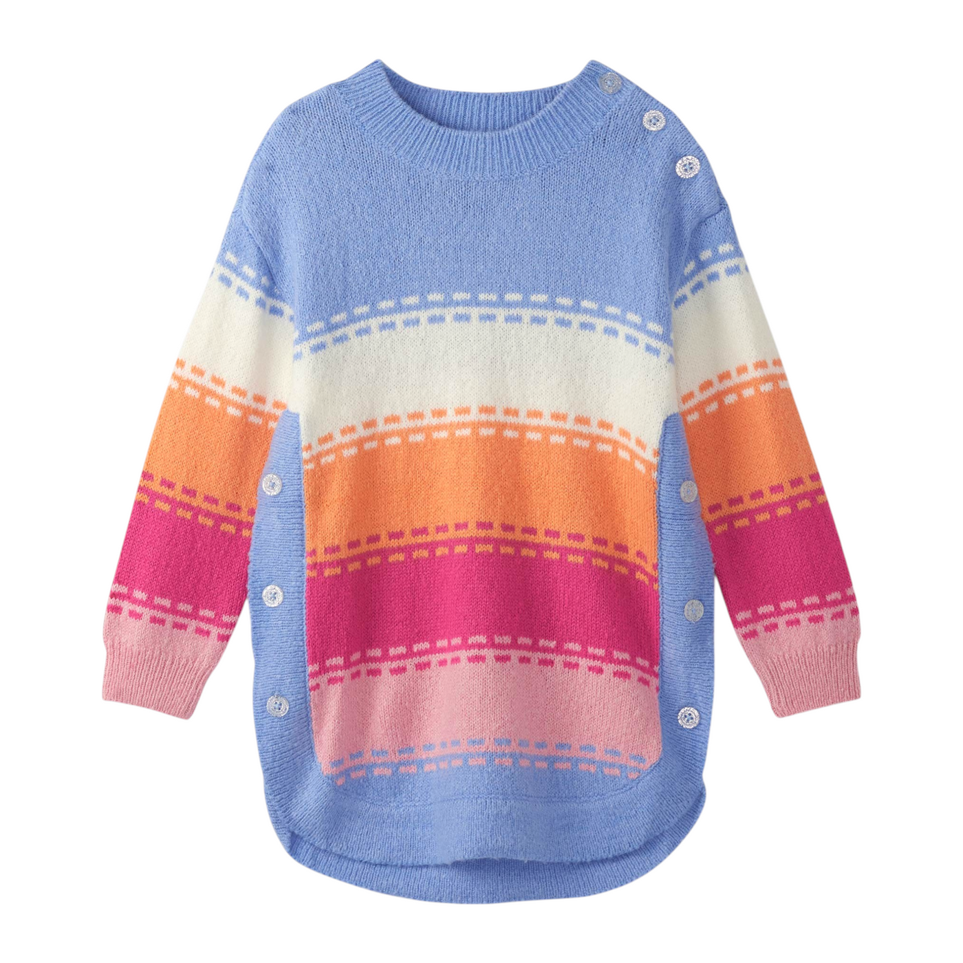Bold Stitch Chunky Sweater Tunic
