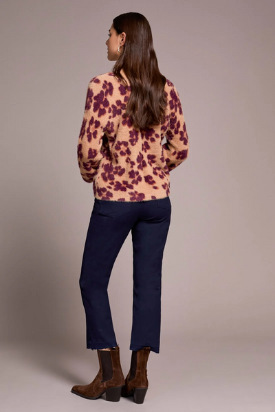 Wear 2 Ways Front To Back Sweater - Biscotti