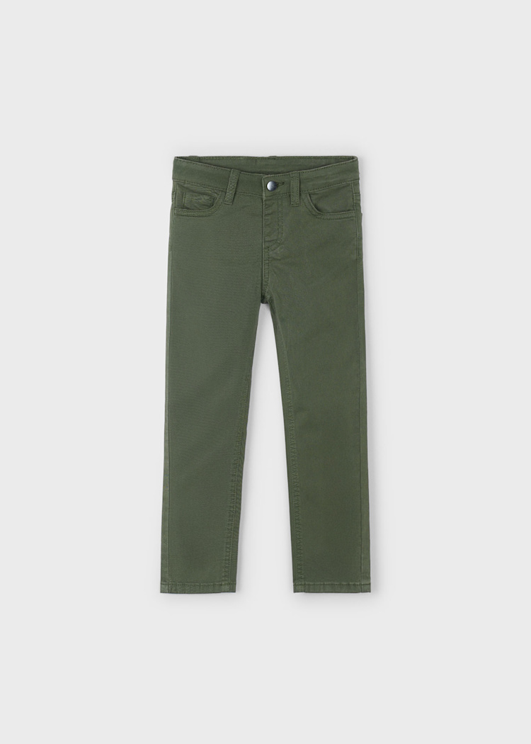 Boy Slim Fit Pants - Olive