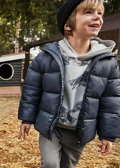 Boy Puffer Jacket - Eclipse