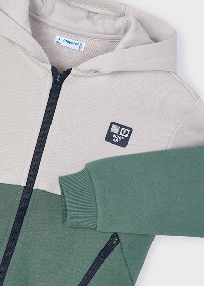 Boy Zip-Up Hoodie - Spruce
