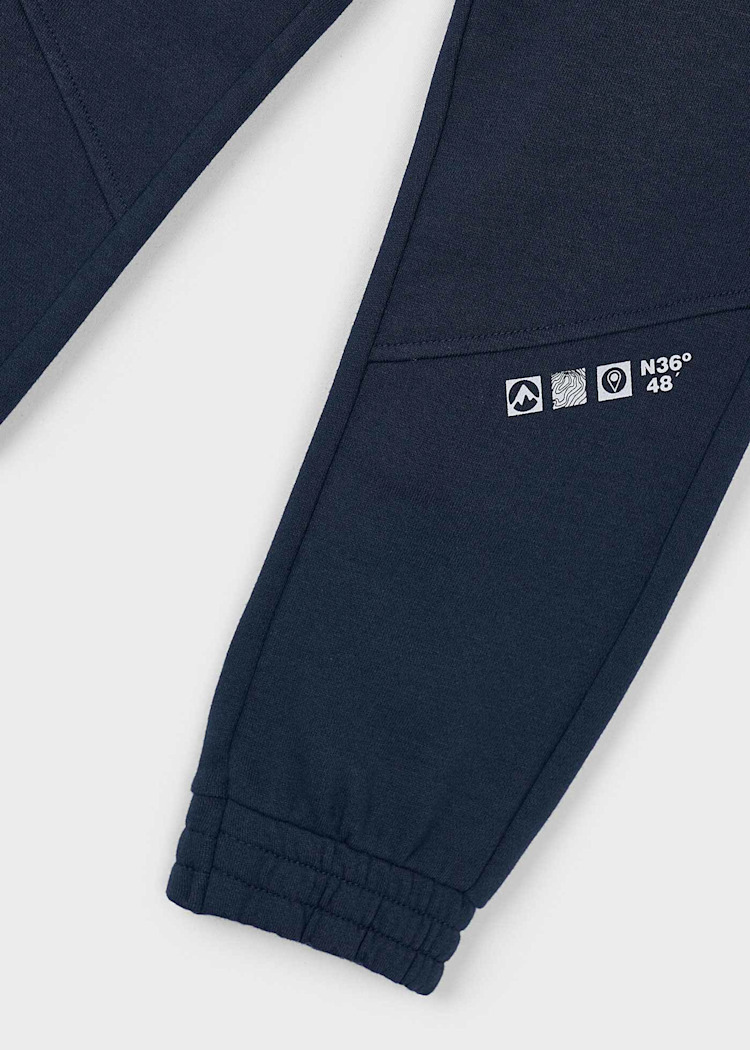 Boy Fleece Joggers - Navy