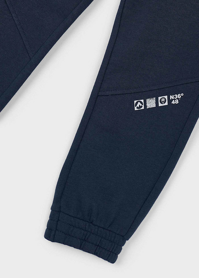 Boy Fleece Joggers - Navy