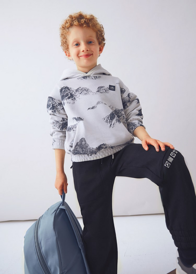 Boy Fleece Joggers - Navy