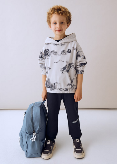 Boy Fleece Joggers - Navy