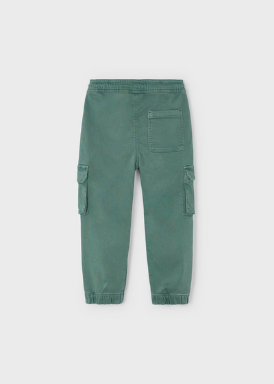 Boy Soft Cargo Pants - Spruce
