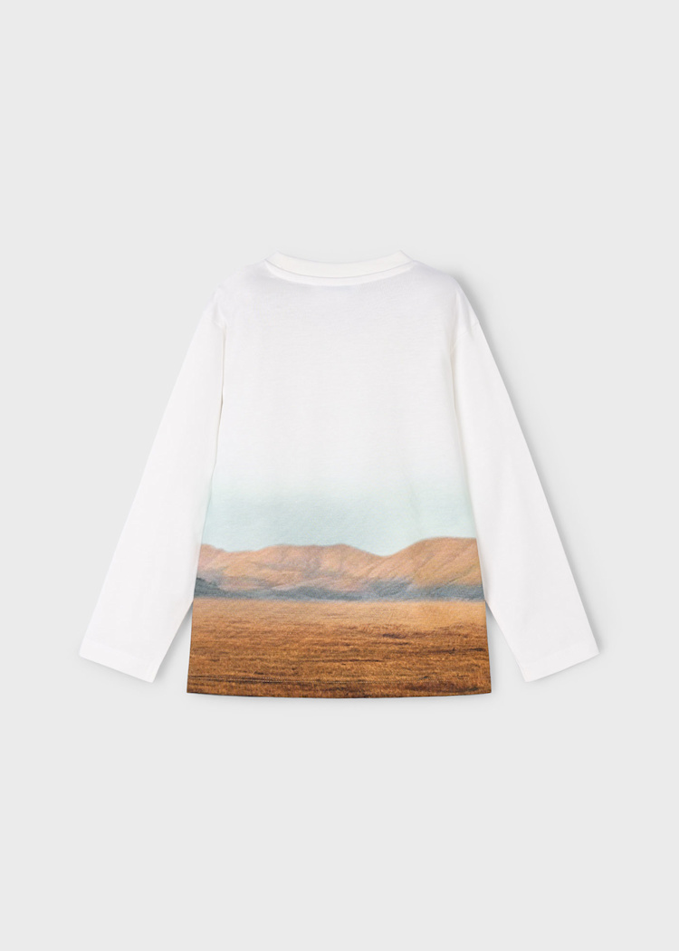 Boy Printed T-Shirt - Horses