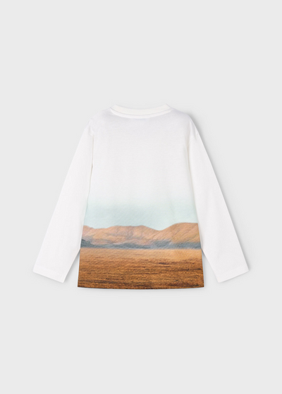 Boy Printed T-Shirt - Horses