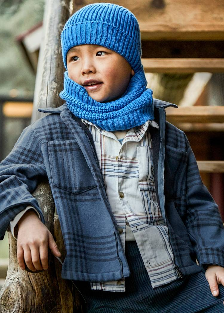 Boy Jacket - Steel