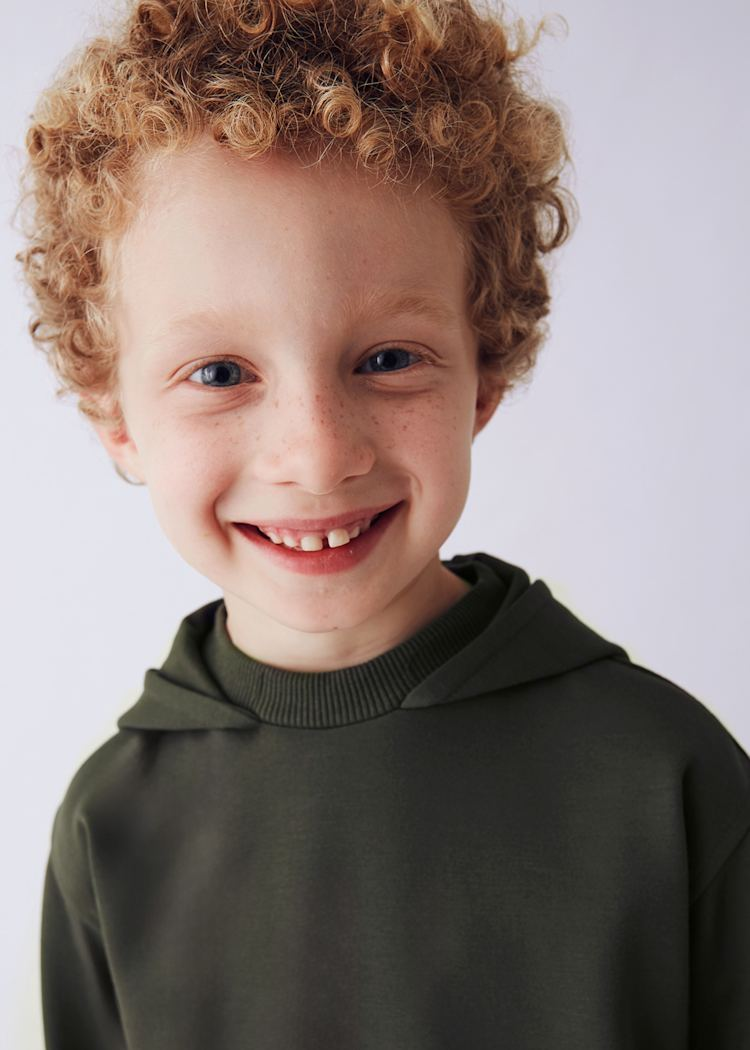 Boy Hoodie - Olive