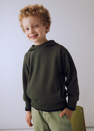 Boy Hoodie - Olive