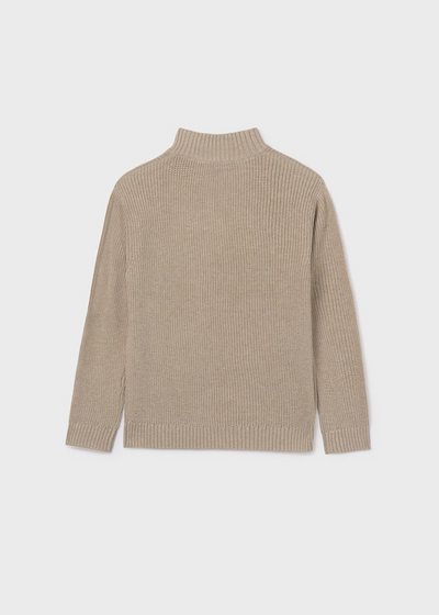 Boy Quarter Zip Sweater - Chai