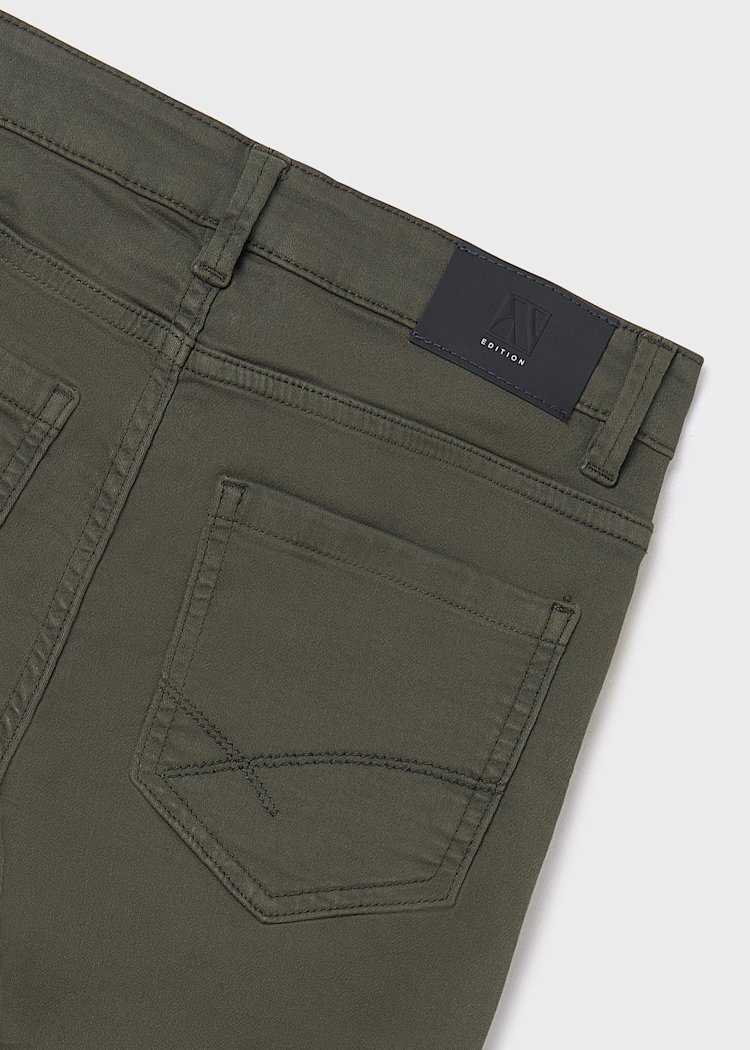 Boy Slim Fit Pants - Olive
