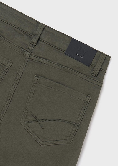 Boy Slim Fit Pants - Olive