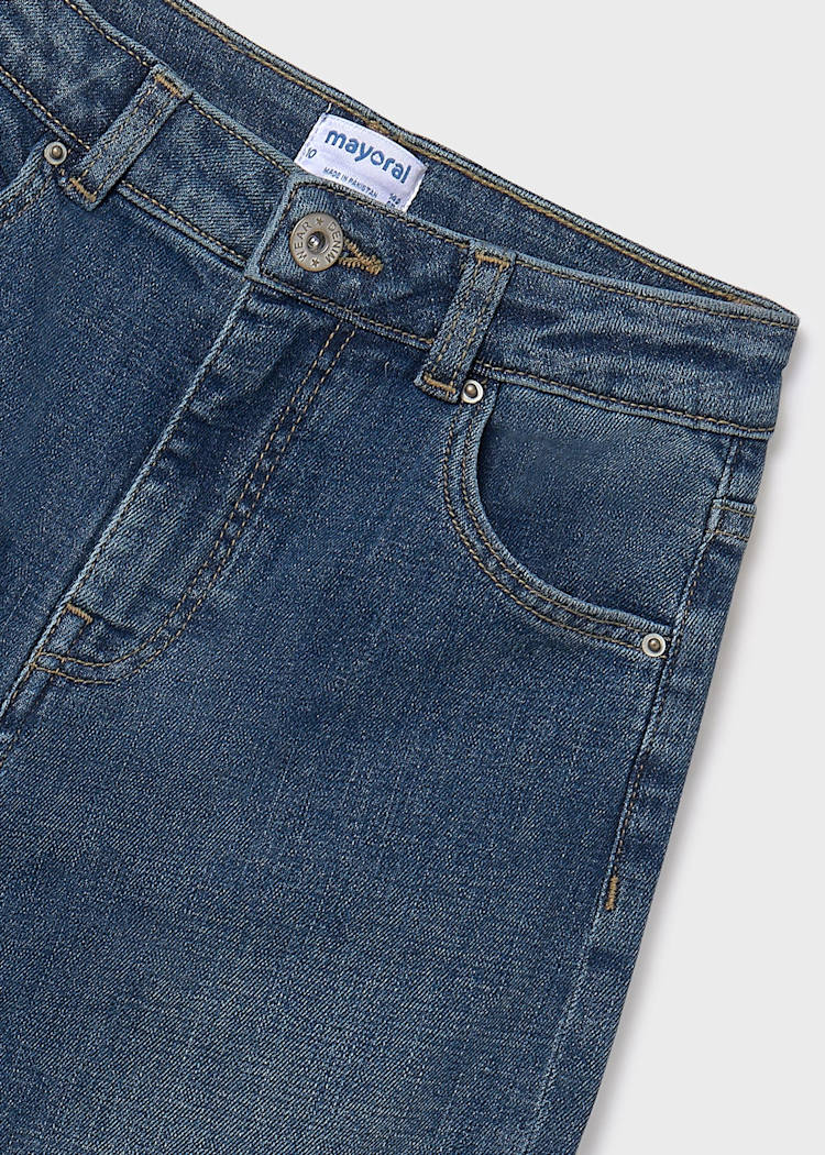 Girl Basic Flared Jeans - Dark