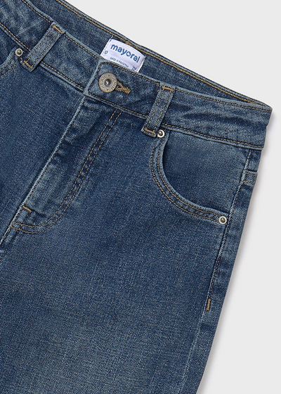 Girl Basic Flared Jeans - Dark