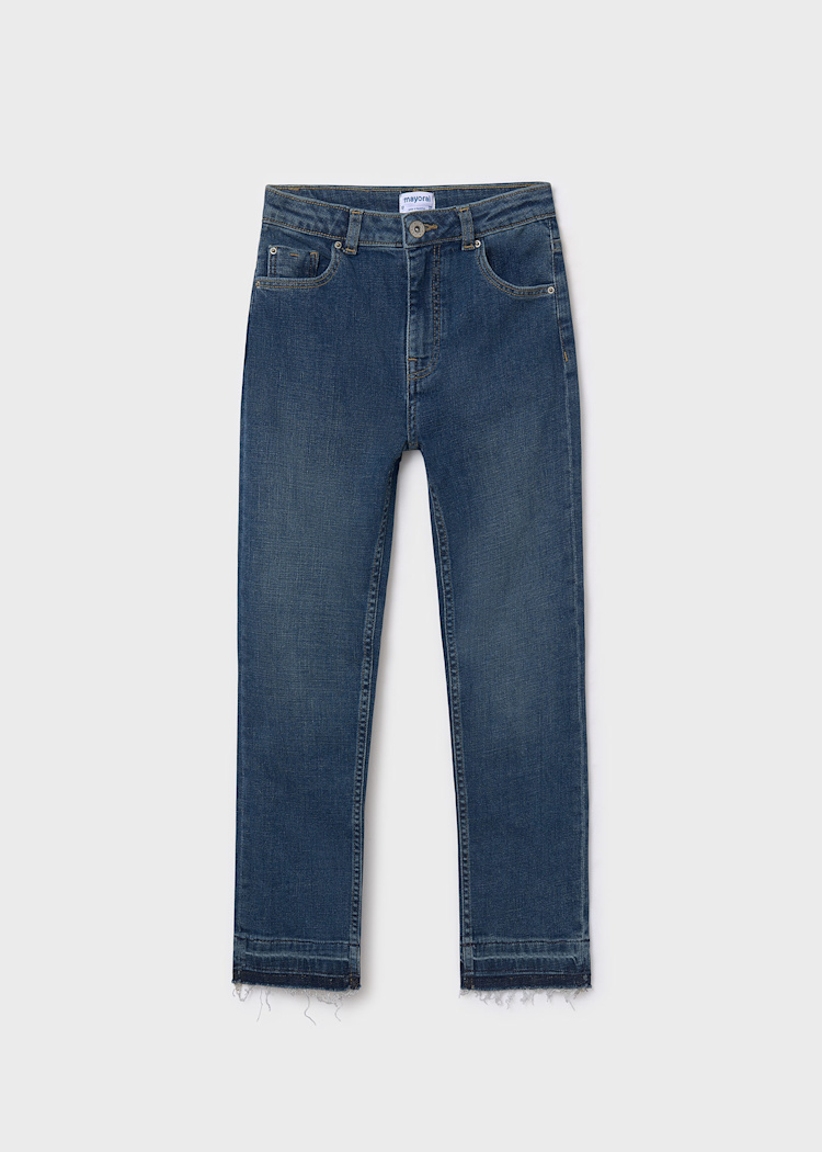 Girl Basic Flared Jeans - Dark