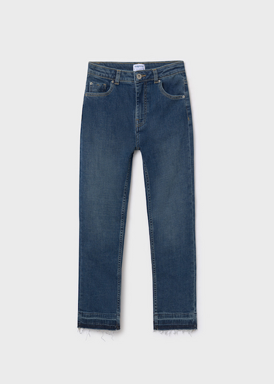 Girl Basic Flared Jeans - Dark