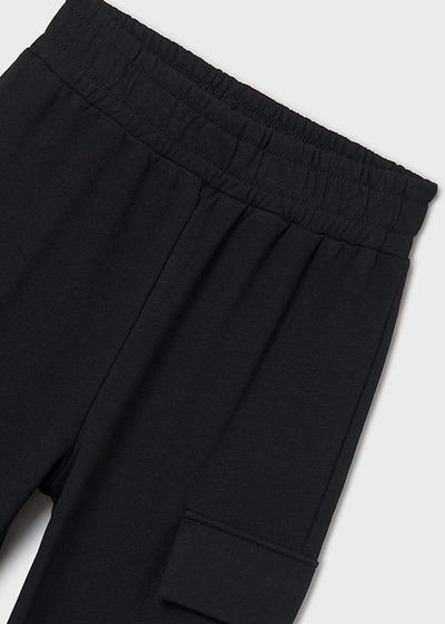 Girl Cargo Joggers - Black