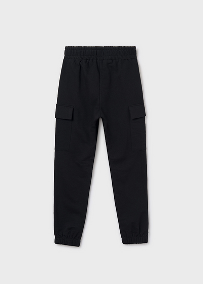 Girl Cargo Joggers - Black
