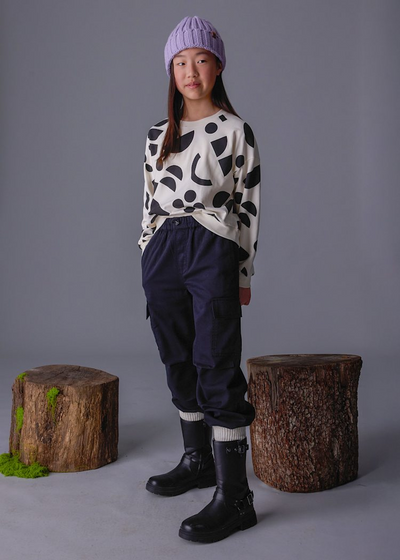 Girl Cargo Joggers - Black