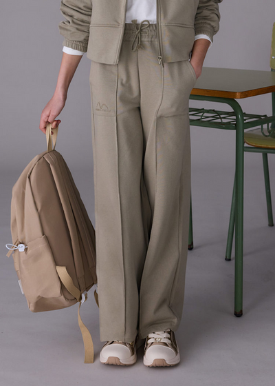 Girl Flare Pants - Olive