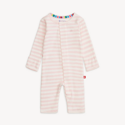 Magnetic Coverall - Pink Stripe