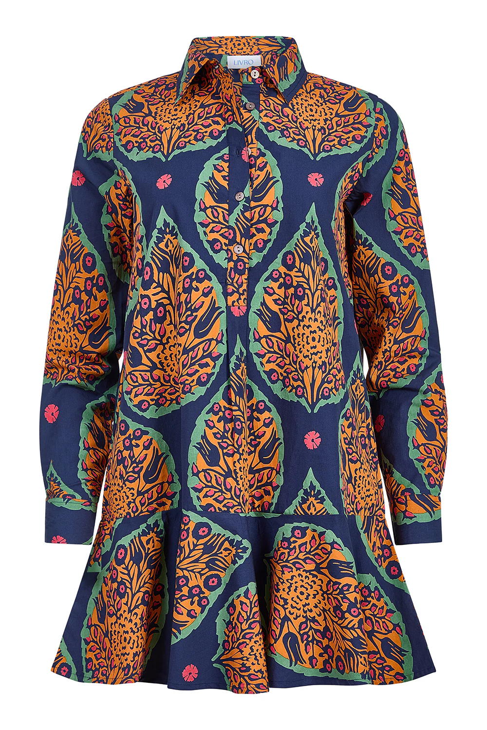 Polly Dress, Saffron Botanicals